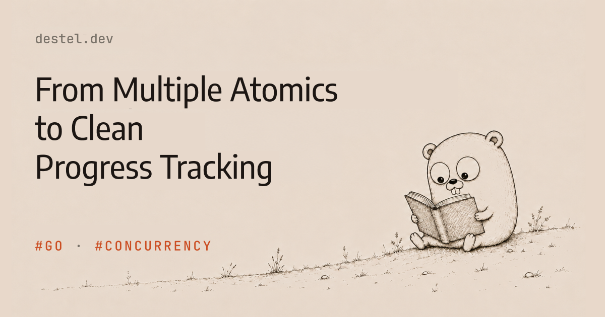 From Multiple Atomics to Clean Progress Tracking - Viktor Nikolaiev's blog